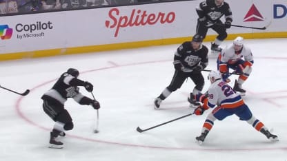 NYI@LAK: Danault scores goal against Ilya Sorokin