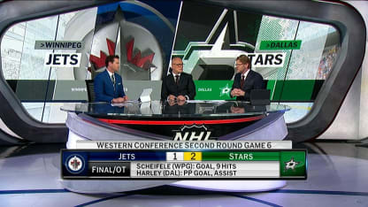 NHL Tonight on Game 6 between the Stars and Jets