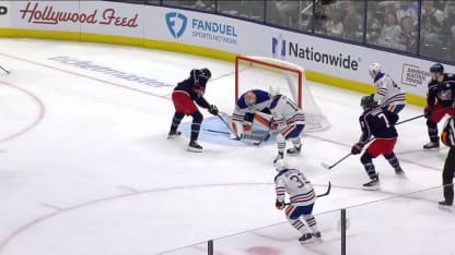 EDM@CBJ: Olivier scores goal against Stuart Skinner