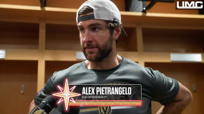 Alex Pietrangelo Postgame 10/15