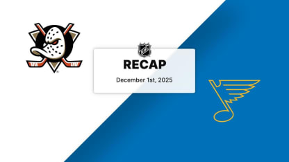 HIGHLIGHTS: Ducks at Blues 