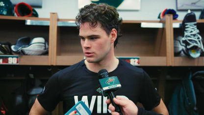 Špaček Pregame vs. Winnipeg 1/15