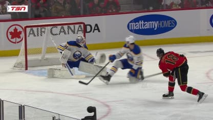 Stützle blasts in a PPG