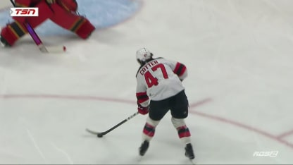 Cotter sert une belle feinte à Ullmark