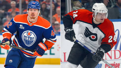  Isän vanha maila Oilersin Kapasen onnenkaluna