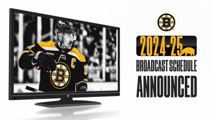 Bruins 2024-25 National TV Broadcast Schedule Released