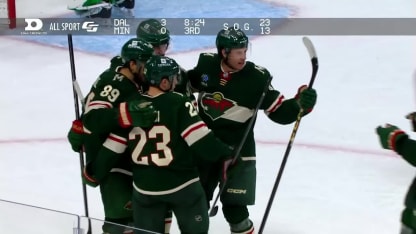 Rossi starts off Wild with PPG