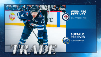 Jets acquire a seventh-round pick from Sabres for Pearson