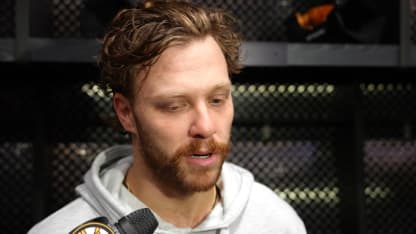 Locker Room Raw: Pastrnak