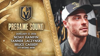 🎥 PREGAME SOUND: Hanifin, Laczynski & Cassidy