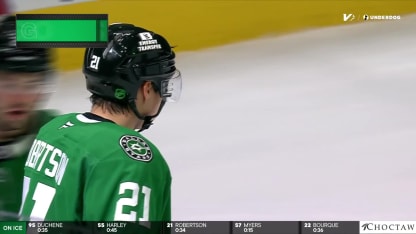 NYR@DAL: Robertson scores empty-net goal