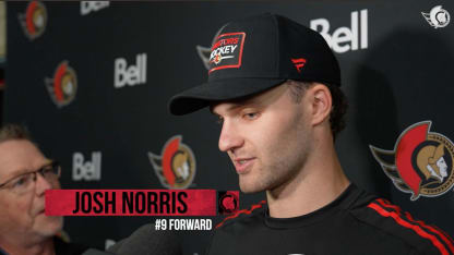 Camp d'entraînement : Josh Norris Médias