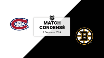 Match condensé : MTL @ BOS 01/12/24