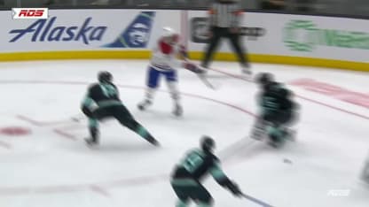 MTL@SEA: Newhook marque un but en A.N. contre Joey Daccord