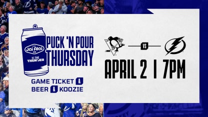 Puck 'n Pour Thursday Ticket Pack - 4/2