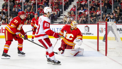 Detroit Red Wings Calgary Flames game recap December 10, 2025