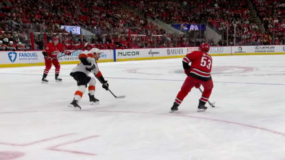 PHI@CAR: Hall scores PPG against Dan Vladar