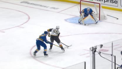 VGK@STL: Kolesar scores goal against Joel Hofer