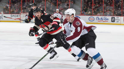 Matt Duchene Ottawa Senators February 11, 2016