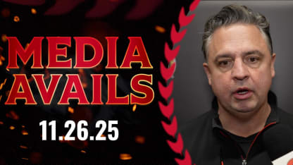 Travis Green Pregame Media vs VGK