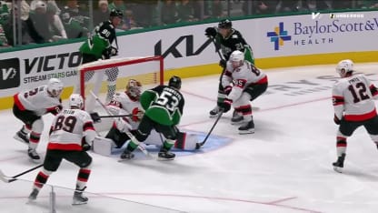 OTT@DAL: Johnston scores PPG against Linus Ullmark