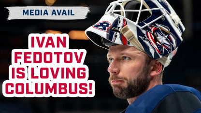 Fedotov is enjoying a fresh start in Columbus! 