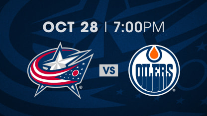 MONDAY, OCTOBER 28 AT 7 PM VS. EDMONTON OILERS