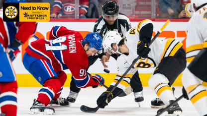 Need to Know: Bruins at Canadiens 