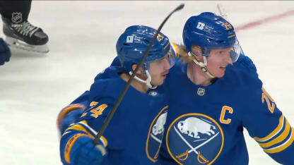 STL@BUF: Dahlin marque un but en A.N. contre Jordan Binnington