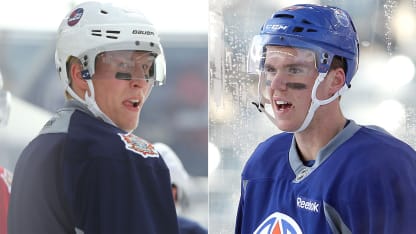 Heritage Classic Laine McDavid split