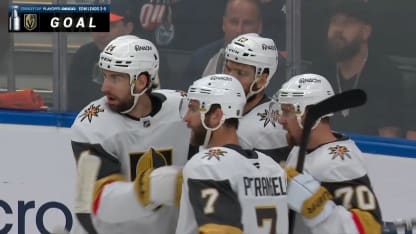 Golden Knights even it up with 2 in :54