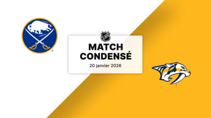 Match condensé : BUF @ NSH 20/01/2026
