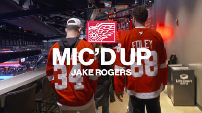  Jake Rogers Mic'd Up at Red Wings Game 