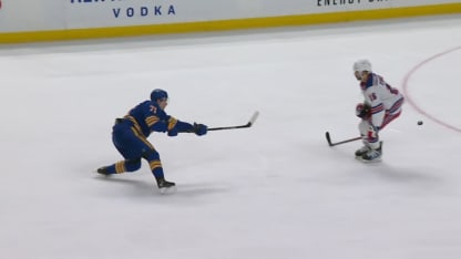 NYR@BUF: McLeod scores goal against Igor Shesterkin