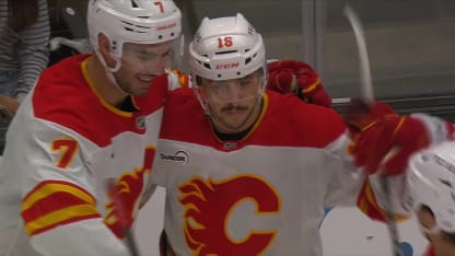 CGY@ANA: Frost scores empty-net goal