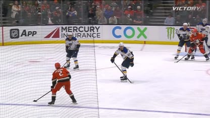 STL@ANA: LaCombe scores goal against Jordan Binnington