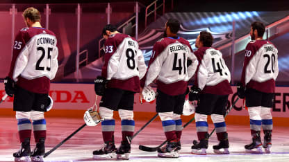 Team Lineup squad pregame Dallas Stars Game 6 Playoffs 2020 September 2