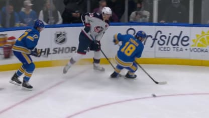 CBJ@STL: Fantilli scores goal against Jordan Binnington