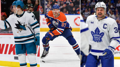 Celebrini, McDavid y Matthews dominaron la jornada del miércoles