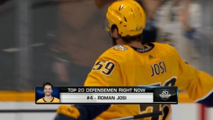 4. Roman Josi, Predators