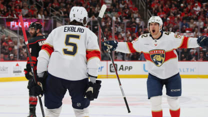 Ekblad snaps it home
