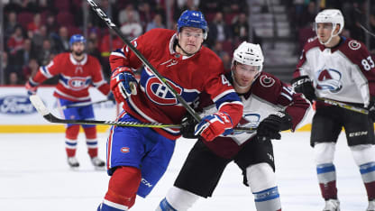 Blake Comeau Colorado Avalanche Montreal Canadiens 012318