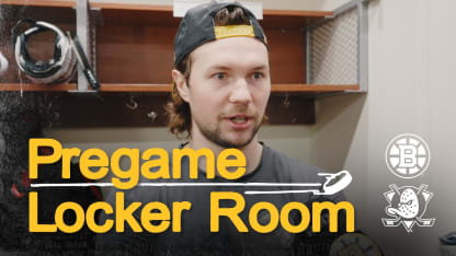 Locker Room Raw: Pavel Zacha and Andrew Peeke