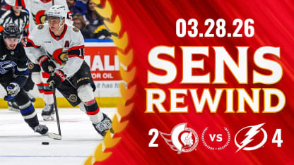 Lightning Score Four Unanswered Goals as Sens Fall 4-2