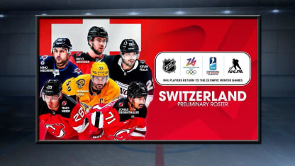 NHL Now: First 6 Swiss and Slovakian Olympians Revealed