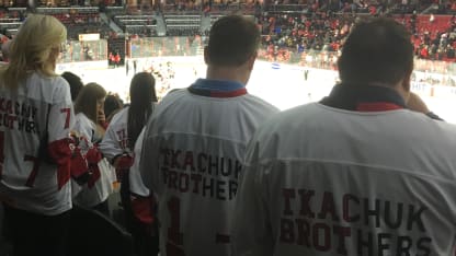 Tkachuk Family jerseys