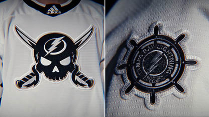 Lightning 2024 Gasparilla jersey split