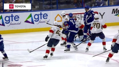 FLA@TBL: Moser scores goal against Sergei Bobrovsky