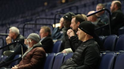 Dad Mentors Dad/Mentor trip practice morning skate Nashville Bridgestone Arena 2018 November 27
