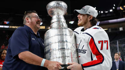 Oshie father Cup